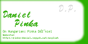 daniel pinka business card